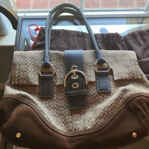 Coach handbag and wallet